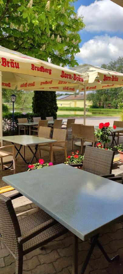 Gasthaus Pension Rezatgrund Windsbach Exteriör bild